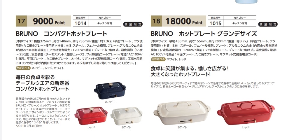 BRUNO イデア株主優待18000円分 - ショッピング